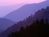 Dusk From Morton's Overlook, Great Smoky Mountai
